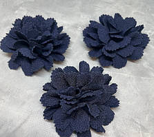 Квітка (пелюстка), 8 см, темно-синій, 1 шт, Темно-синій
