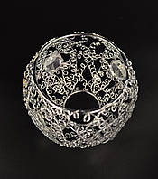 Плафон патрон E27 111-ch 7х9х11 см сріблястий 5000908