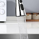 Аератор економайзер води насадка на кран Rotatable Sink Faucet Spray Silver, фото 5