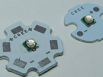 CREE xpe royla blue 445-450nm 3W 3535 3-4.2V синій світлодіод для ліхтарів світильників ламп