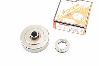 Тарілка зчеплення 3/8 (під змінну зірку) бензопили ST MS 180 ,181,230,250 (+зірка) NOKER