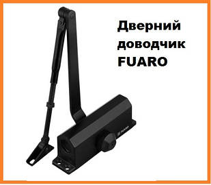 Доводчик дверний FUARO DC-203 BL до 65 кг (чорний)