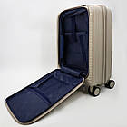 Валіза дорожня 3 в 1 трійка на колесах поліпропілен 75*50 см у різних кольорах Cans Бузковий, фото 3