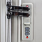 Валіза дорожня 3 в 1 трійка на колесах поліпропілен 75*50 см у різних кольорах Cans Бузковий, фото 4