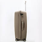 Валіза дорожня 3 в 1 трійка на колесах поліпропілен 75*50 см у різних кольорах Cans Бузковий, фото 9