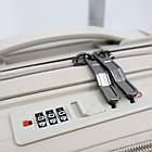 Валіза дорожня 3 в 1 трійка на колесах поліпропілен 75*50 см у різних кольорах Cans Бузковий, фото 10