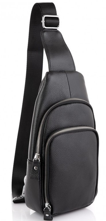 Чоловіча Сумка buuba-слінг Tiding Bag чорна