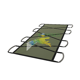 Носилки м'які без каркаса армійські евакуаційні Oxford 1200D 208 х 93 см Kompred