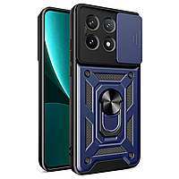 Чохол Armor Guard Shield Xiaomi Poco X6 Pro 5G протиударний захисний чохол бампер силікон накладка dark blue magic