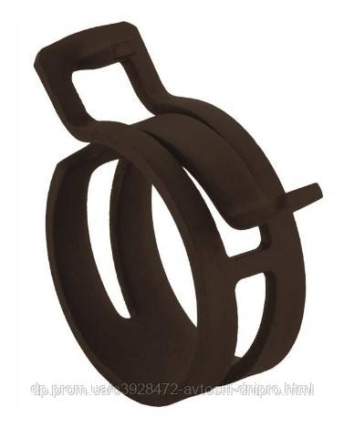 Хомут пружинний D=15.1-16.7, фото 1