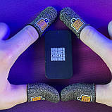 Ігрові напальчники з нейлоном WINNER (1 пара 2 шт) для ігор на телефоні смартфоні планшеті pubg пабг + бокс, фото 4