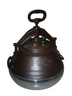 Афганський казан скороварка Казанок 10 літрів. чорний
