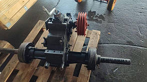 Задній міст і КПП на мінітрактор (с блокуванням діфференциала)