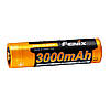 Акумулятор 18650 Fenix ​​3000mAh Li-ion 3.6V (Чорно-жовтий), фото 3