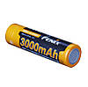 Акумулятор 18650 Fenix ​​3000mAh Li-ion 3.6V (Чорно-жовтий), фото 8