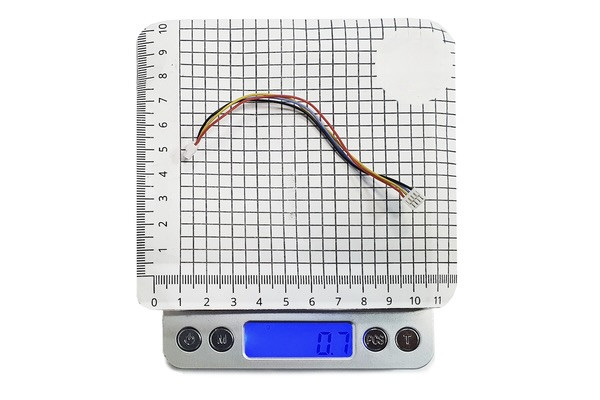 Кабель із конектором Micro JST-GH - Micro JST-GH Мама QianJia 1.25 мм F (4 pin) кабель довжиною 10.5 см - 1 шт., фото 1