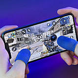 Ігрові напальчники (1 пара 2 шт) для ігор на телефоні смартфоні планшеті pubg пабг пубг standoff 2 cod, фото 2