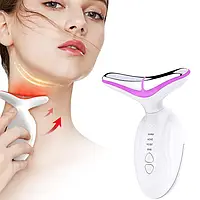 Масажер для шиї та обличчя компактний D836 фотонна терапія