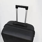 Валіза дорожня 3 в 1 трійка на колесах поліпропілен 74,5*47 см у різних кольорах Cans Голубий, фото 3