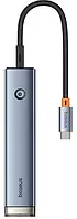 USB-хаб Baseus UltraJoy Series 5-Port HUB Gray (B00052801811-03)