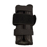 Бандаж-ортез для променево-зап'ясткового суглоба з металевою шиною, чорний, фото 3