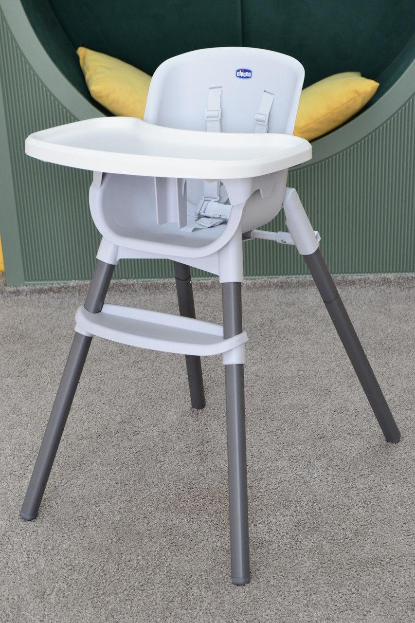 Стільчик для годування Chicco Polly Zest, light grey, фото 1