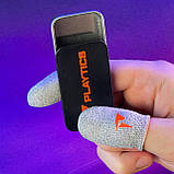 Ігрові напальчники PLAY (2 пари 4 шт) для ігор на телефоні смартфоні планшеті pubg пабг пубг standoff 2 + бокс, фото 6