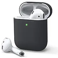 Чохол для навушників Infinity Airpods 1/2 ULTRA SLIM Black