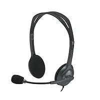 Накладні навушники Logitech H111 Dark Gray (981-000593)