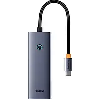 USB-хаб Baseus UltraJoy Series 5-Port HUB (B00052801811-01) Space Gray