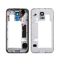 Середня частина Samsung I9300 зі склом камери White (PRC)