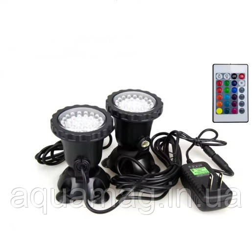 Pond LED RGB Set 2 підсвічування, світильник для ставка, фонтани, водоспади, водойми, каскади, озера, саду