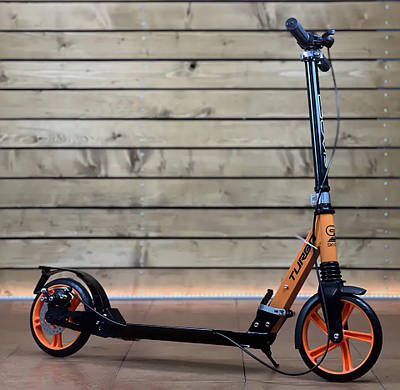 Великий turbo самокат біцикл дитині Легкий надійний транспорт для прогулянок на вулиці PU колеса Дискові гальма