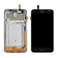 Дисплей LG Optimus L70 D315, D320, D321, D325 з сенсорним екраном Black (PRC)