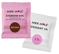 Краска для бровей в саше Nikk Mole 5 мл