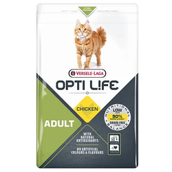 Сухий корм для котів Opti Life (Опті Лайф) Adult з куркою 2.5 кг