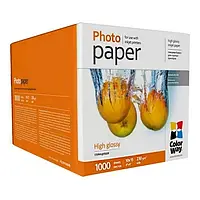 Фотопапір ColorWay PG23010004R White A6, 1000л, глянцевий, 230 г/м2