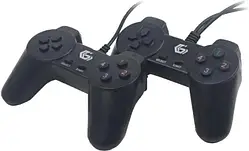 Геймпад Gembird JPD-UB2-01 Black дротовий