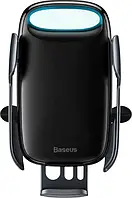 Тримач в авто Baseus Milky Way Electric Bracket Black з бездротовим зар. пристроєм (WXHW02-01)