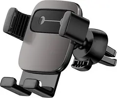 Тримач в авто Baseus Cube Gravity Vehicle Mounted Black (SUYL-FK01)