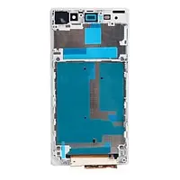 Дисплей Sony Xperia Z1 (C6902, C6903. C6906, C6943, L39h) з сенсорним екраном та рамкою White (PRC)