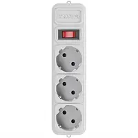 Мережевий фільтр Maxxter SPM3-G-15G White 4,5 м, 3 розетки