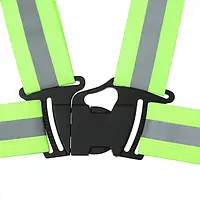Ремінь безпеки ArmorStandart AWX-V6000-M Green Світловідбивний