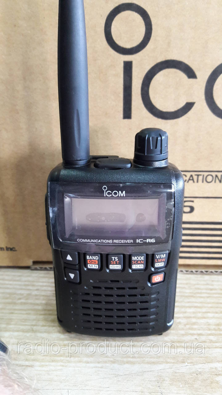 Icom IC-R6, сканувальний приймач, JAPAN