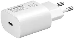 Адаптер живлення для телефона ColorWay CW-CHS033PD White (Power Delivery Port PPS USB Type-C 25 W )