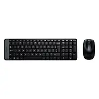Комплект клавіатура та миша Logitech MK220 Black