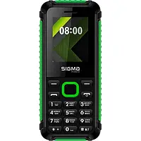 Кнопковий телефон Sigma mobile X-Style 18 Track Black Green