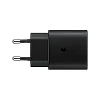 Адаптер живлення для телефона Samsung EP-TA800NBEGRU Black (25W Super Fast Charging Type-C)