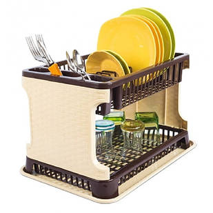 Сушарка для посуду 2 яр. TP7071-15 GRİ сірий