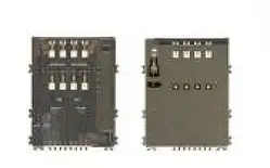 Конектор SIM Samsung P5200, P5210, P3110, T310, T311, T111 (PRC)